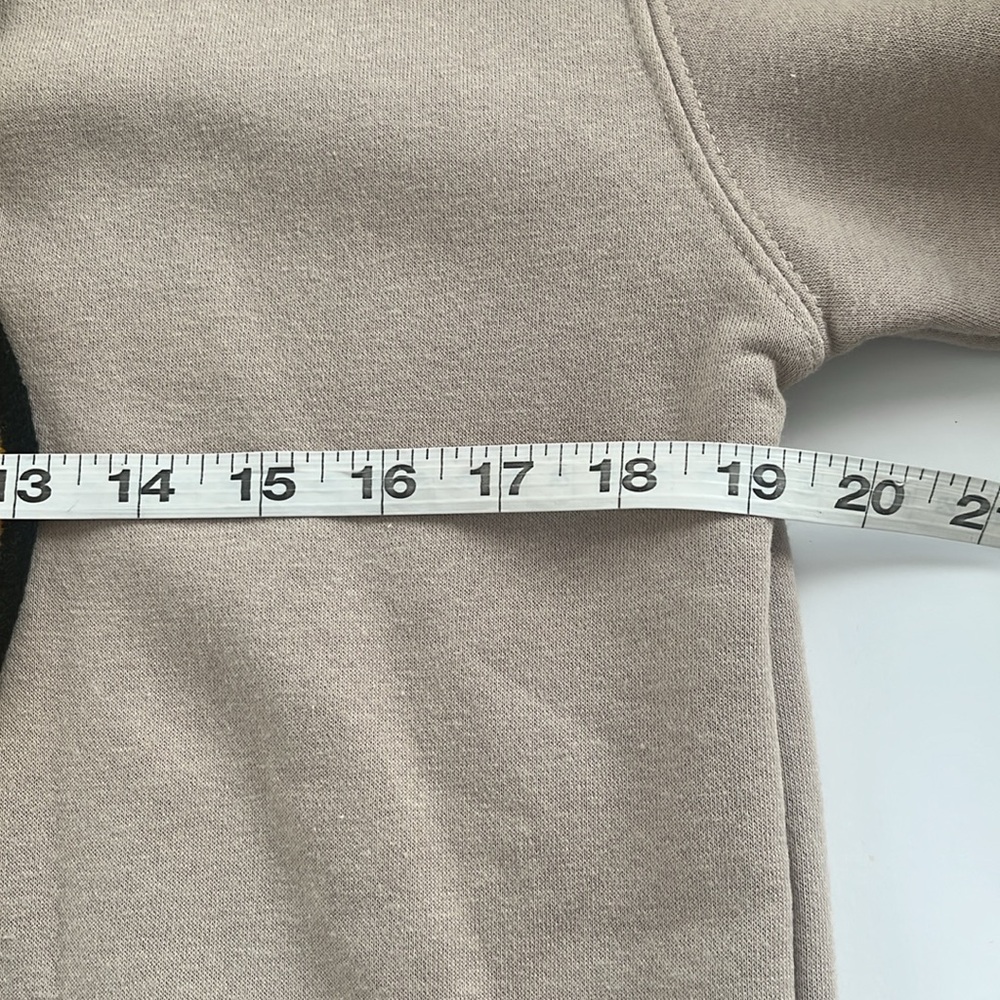 NWOT Disney Tan Hoodie with Yellow Pooh Design - Picture 8 of 11